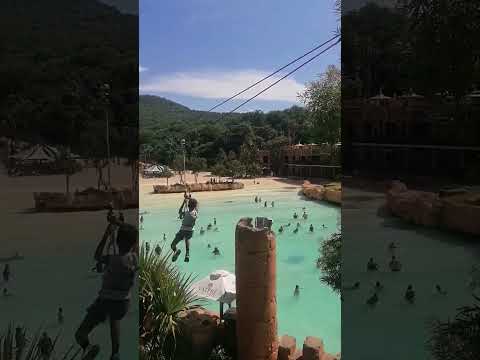 Crazy zipline #slush #slide #family #park #playground #slushpuppy #fun