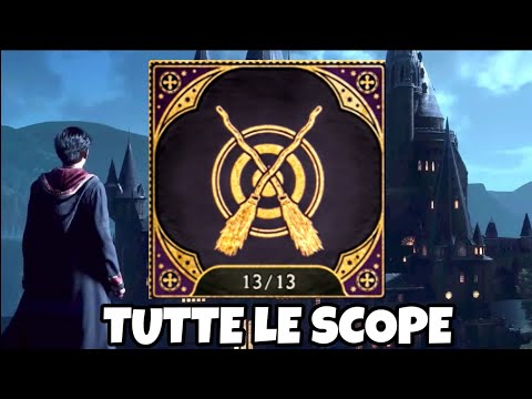 TUTTE LE 13 SCOPE E DOVE TROVARLE - HOGWARTS LEGACY GUIDA GAMEPLAY ITA