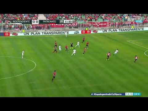 Gol de Domingo Blanco — Independiente 1 - 0 Patronato (Copa Argentina, 16avos)