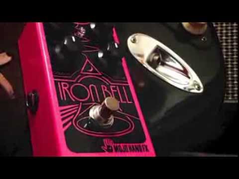 Mojo Hand FX Iron Bell - Neon Pink image 3