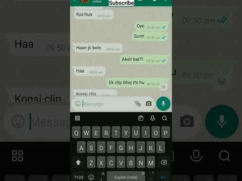 WhatsApp Prank Chat With BestFriend