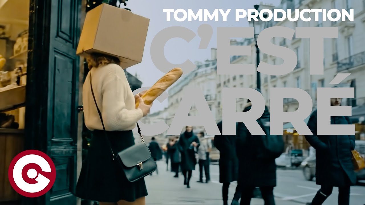 TOMMY PRODUCTION - C'est Carré (Official 4K Lyrics Video)
