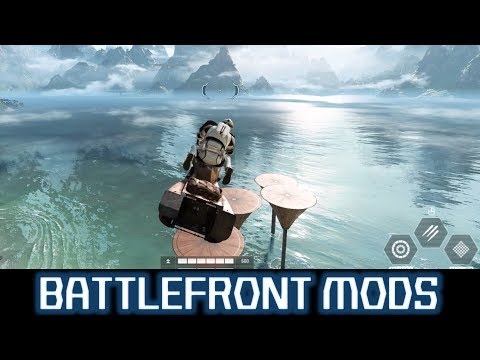 Exploring Kashyyyk on Speederbike Out of Bounds | STAR WARS BATTLEFRONT II (2017)