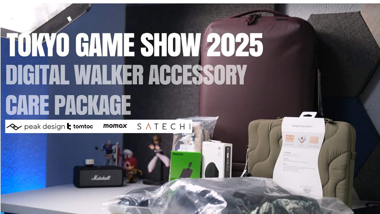 Digital Walker sent all these items for our TGS 2025 Coverage! | TAGLISH