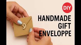 🌟 The Easiest Gift Envelope You'll Ever Make!🎁