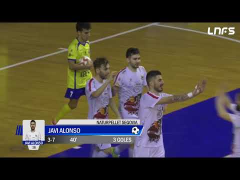 Gol Javi Alonso (3-7) Gran Canaria - Naturpellet Segovia. J24, 1Div. LNFS
