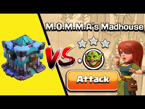 Th13 How To 3 Star M.O.M.M.A's Madhouse（Clash of Clans）COC
