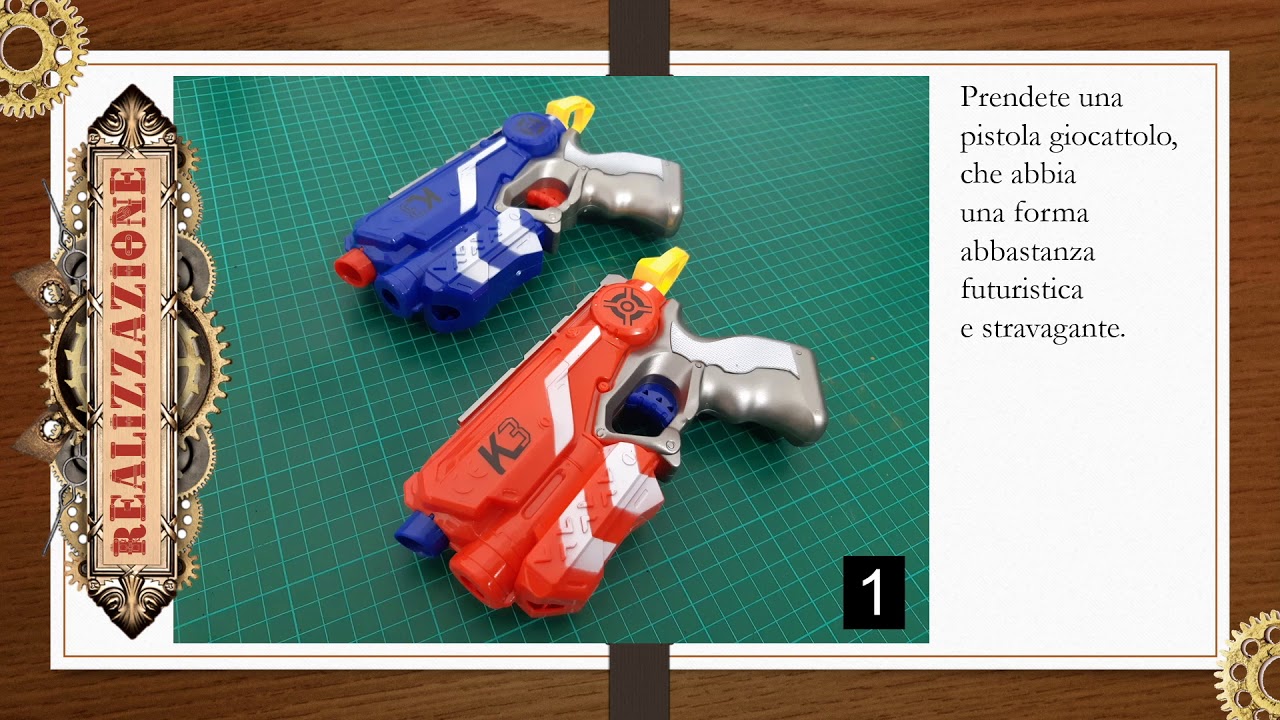 L'incredibile viaggio: Tutorial Pistola laser