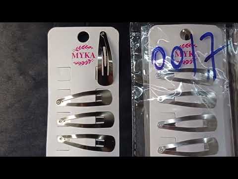 CARTELA TIC TAC COM 12UN METAL PRATA 4,5 CM