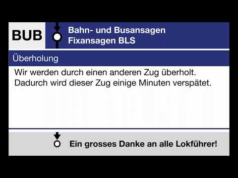 BLS Fixansage » Überholung (D, F, E) | SLBahnen