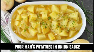 Poor Man's Potatoes in Onion Sauce | Classic Recipe from Spain