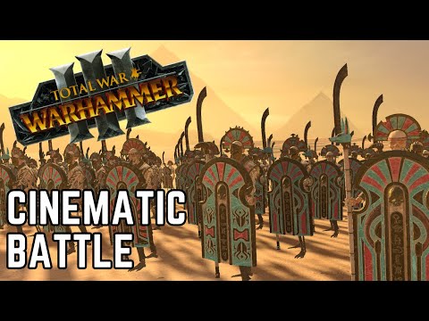 Tomb Kings VS Skaven - Cinematic Battle (Total War: WARHAMMER)