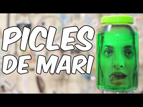 Insano! PEGADINHA serial killer do picles de Mari (FÍSICA + PEGADINHA)
