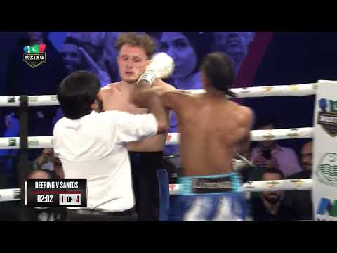 Deering vs Santos – Round 1 Highlights | Intense Start by Deering | IBC Boxing Championship 2025