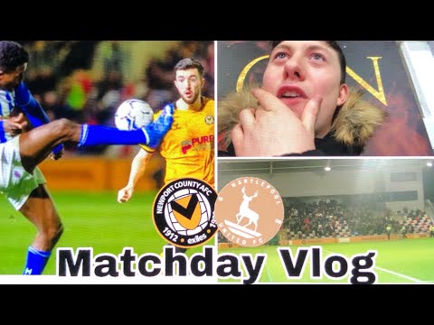 *5 GOAL THRILLER, CRAP PERFORMANCE, AWAY LIMBS !* Newport County 2-3 Hartlepool United *MATCH VLOG*