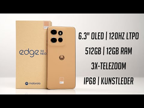 Wieso spricht niemand über dieses Smartphone? - Motorola edge 50 Neo Unboxing (Deutsch) | SwagTab