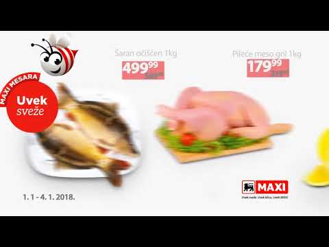 Maxi Fresh akcija od 01.-04.01.2018.