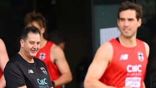 "It's a great position to be in..." #stkildafc #saintsfooty #afl