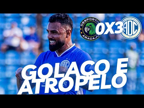 DESPORTIVA ARACAJU 0 X 3 CONFIANÇA - WENDEL JUNIOR DECIDE E DRAGÃO ATROPELA NA ARENA BATISTÃO!