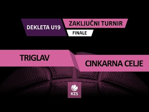 F4ŽU19 - Triglav : Cinkarna Celje - finale - Sezona 2018/19