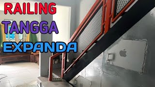 Railing Tangga Expanda dan Lemari Bawah Tangga Part 1