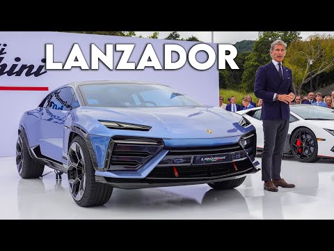 Thumbnail for Meet The NEW Electric Lamborghini Lanzador (1360HP!) by Lamborghini Lanzador