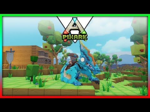 ARK MØDER MINECRAFT ??!! :: PixARK :: EP1