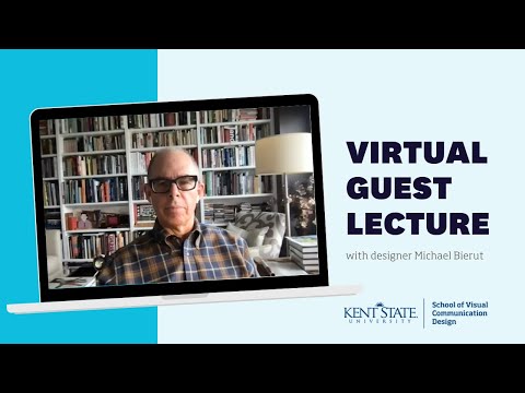 Virtual Guest Lecture with Designer Michael Bierut