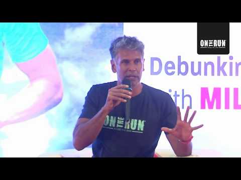 If you run, you can eat anything? Food Myths Debunked with Milind Soman