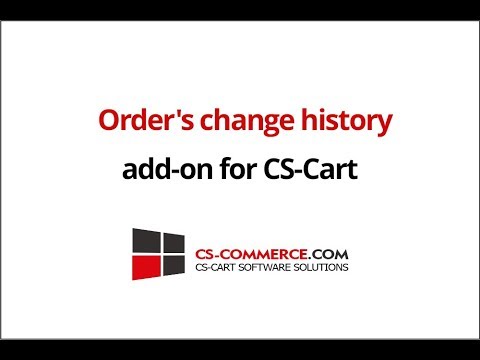 Orders change history