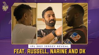 IPL 2021 Jersey Reveal feat. Russell, Narine and DK | WROGN x KKR