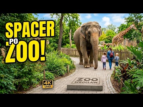 ZOO WROCŁAW [4K] 🇵🇱 Poland Animals Adventure | Horizon Voyager