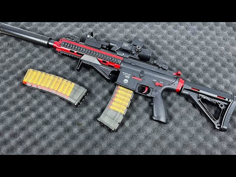 M416 Nerf Blaster Shell Ejection Gun Look Like a Real Gun!
