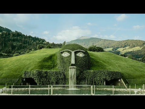 Swarovski Kristallwelten Wattens - Drohnenaufnahme