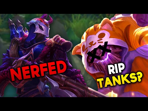 BETTER ANSWER TO TANKS? Warlords NERF? Jhin / Lethality NERFS (Big 7.4 PBE Changes)