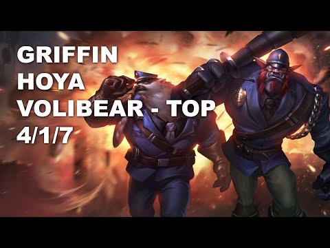 Griffin Hoya Top Volibear vs Wukong - KR Challenger Patch 10.9