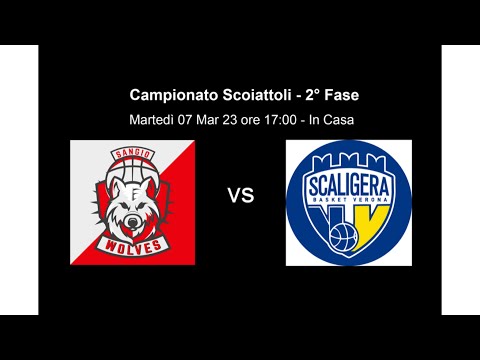 Scoiattoli Sangio Wolves vs Scaligera