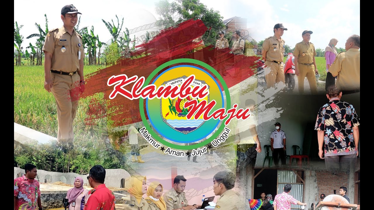 Monitoring dan Evaluasi Penyelenggaraan Pemerintahan Desa (Ost. Jingle Klambu Maju)