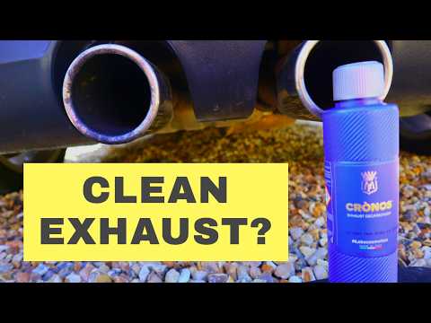 How to clean car exhausts. Labocosmetica Cronos decarboniser #r32