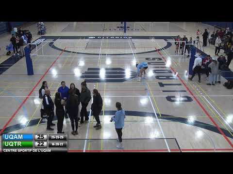 Volleyball Féminin : Les Citadins reçoivent les Patriotes de L'UQTR.