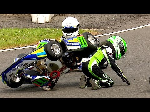 Iame Bambino Class delivers close racing throughout the field! Bambino Kart Club 2019, Larkhall