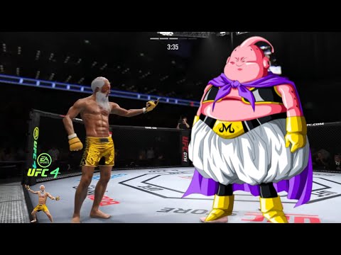 UFC4 | Old Bruce lee vs Majin Buu | Dragon Ball challenge