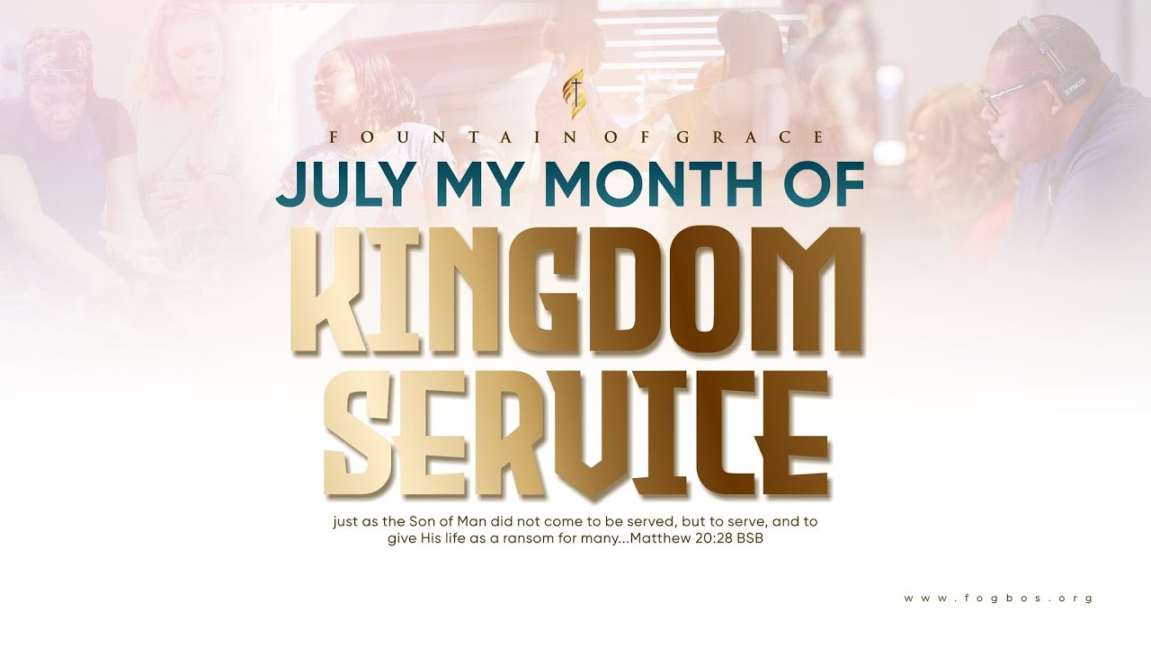 The Place of Service| Pastor George Irabor| 7/27/25
