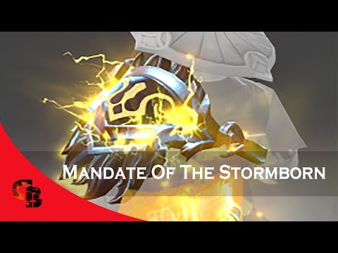 Dota 2: Store - Storm Spirit - Mandate Of The Stormborn + GOLDEN [Immortal]