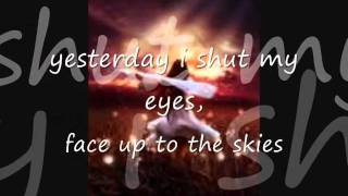 Yesterday I Heard The Rain with LYRICS