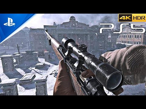 Call of Duty Vanguard - Part 6 (Lady Nightingale) Sniper Mission PS5 Immersive Gameplay - 4K