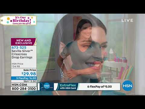 HSN | Sevilla Sterling Silver Jewelry Birthday Blowout 07.18.2019 - 11 AM