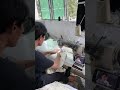 Royal Wolf Vegan Leather Leggings Factory Sewing Process