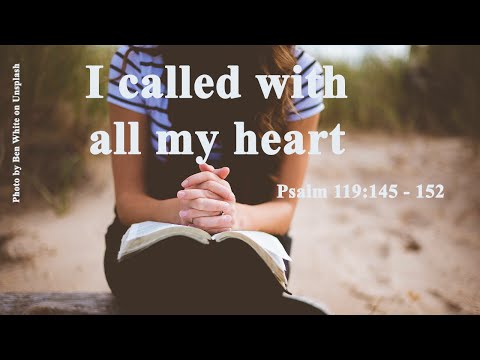 Psalm 119:148-149; July 31, 2024