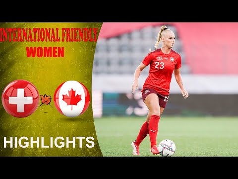 Switzerland vs Canada Highlights & All Goals | International Friendly Women | 24.10.2025